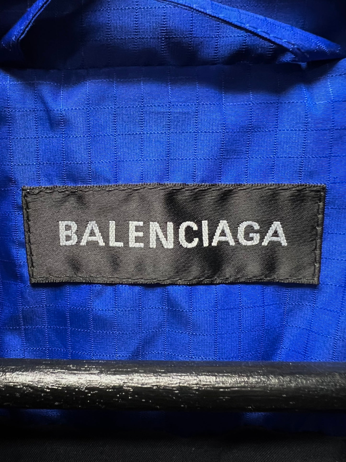 Balenciaga C-Shape Blue Puffer Jacket