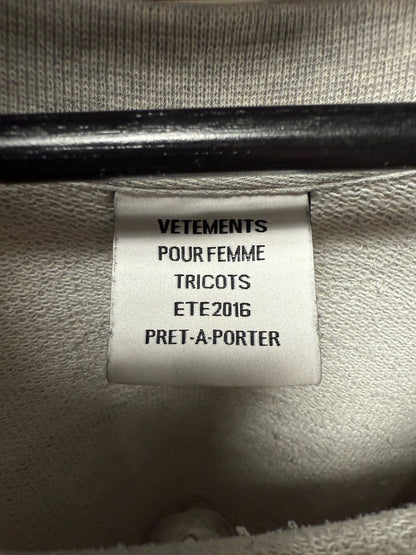 SS2016 Vetements x Champion Reversible Hoodie/Sweatshirt