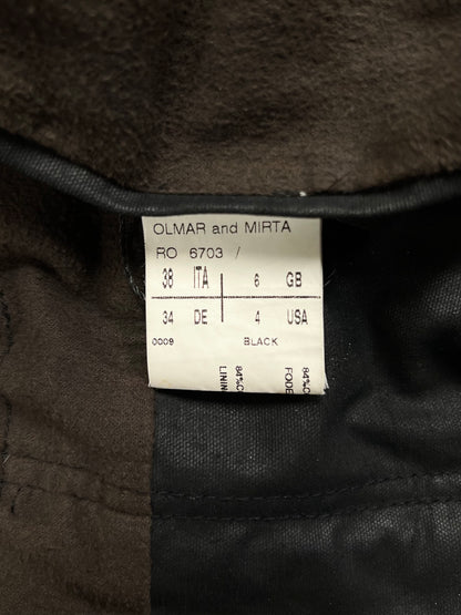 2003 Rick Owens Olmar & Mirta ‘Scuba’ Leather Jacket