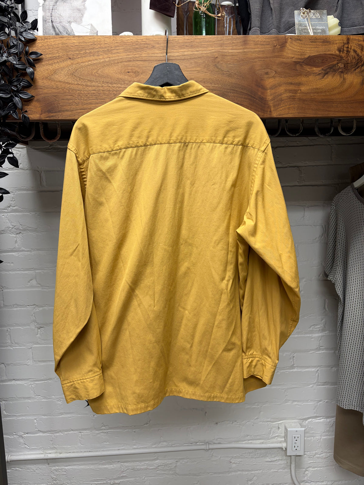 Vintage Yohji ‘Y’s’ Yellow Camp Collar Button Up Shirt