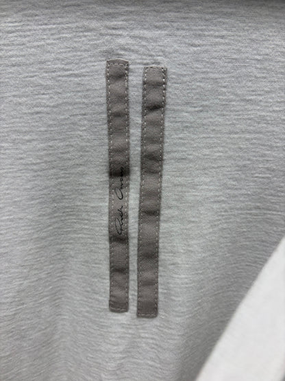 SS2026 Rick Owens ‘Temple’ Milk Wash ‘Tommy’ V-Neck Shirt