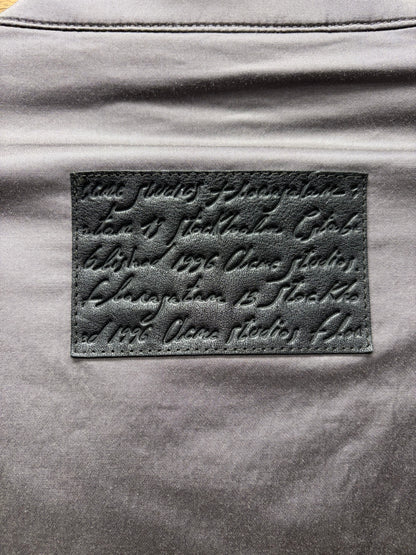 Acne Studios Satin ‘Relaxed Fit’ Grey Bomber Jacket