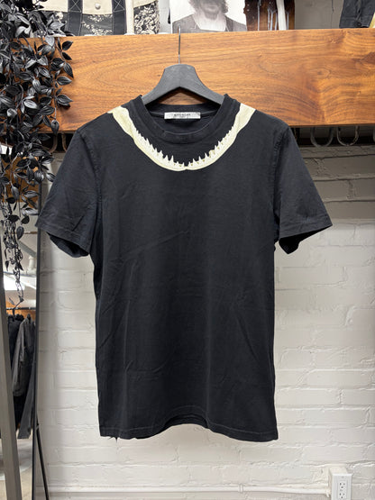 SS2016 Givenchy by Ricardo Tisci ‘Jaws’ Black Graphic T-Shirt