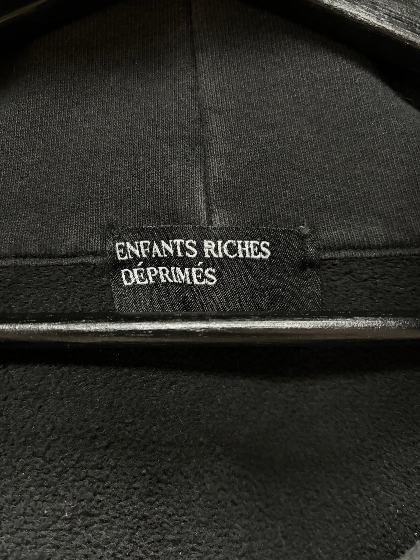 Enfants Riches Deprimes ‘Bad Childhood’ After-Hood Black Pullover Hoodie
