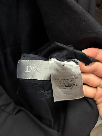 AW2013 Dior Homme Black Slim Cut Blazer with Skinny Lapel