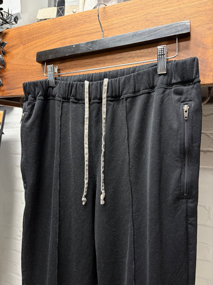 Comme Des Garçons Homme Plus Black Drawstring Sweatpants