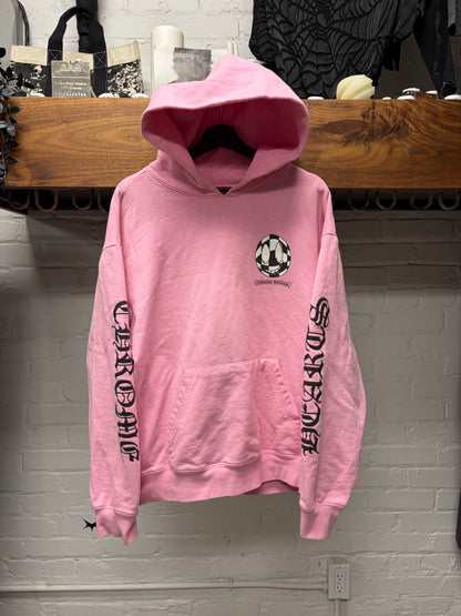 Chrome Hearts ‘Vanity Affair’ Pink/Checkered Cross Hoodie