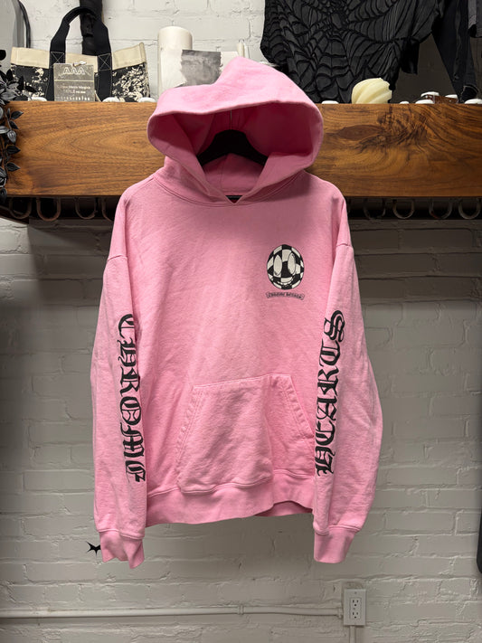 Chrome Hearts ‘Vanity Affair’ Pink/Checkered Cross Hoodie