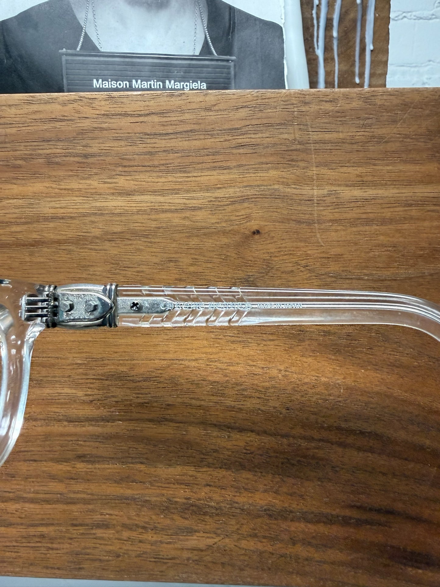 Chrome Hearts ‘Well Hell Yeah’ Translucent Frame 925 Silver Glasses