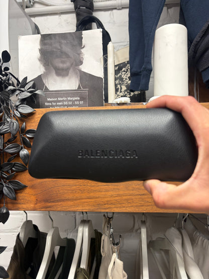 Balenciaga Silver/Clear Lens ‘Everyday’ Optical Frames