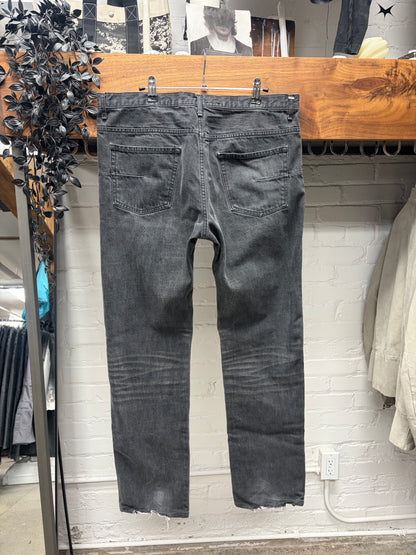 Dior Homme ‘Clawmark’ Washed Grey Skinny Jeans