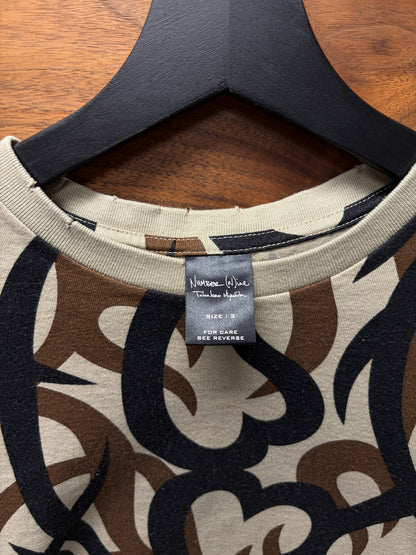 AW2004 Number (N)ine ‘Tribal Heart Camo’ Graphic T-Shirt