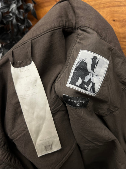 Rick Owens Mainline ‘Stefan’ Dust Brown Cargo Pants