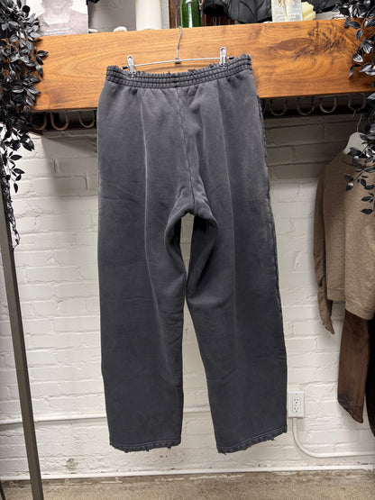 2023 Balenciaga ‘See Now Buy Now’ Distressed Heavyweight Cotton Sweatpants