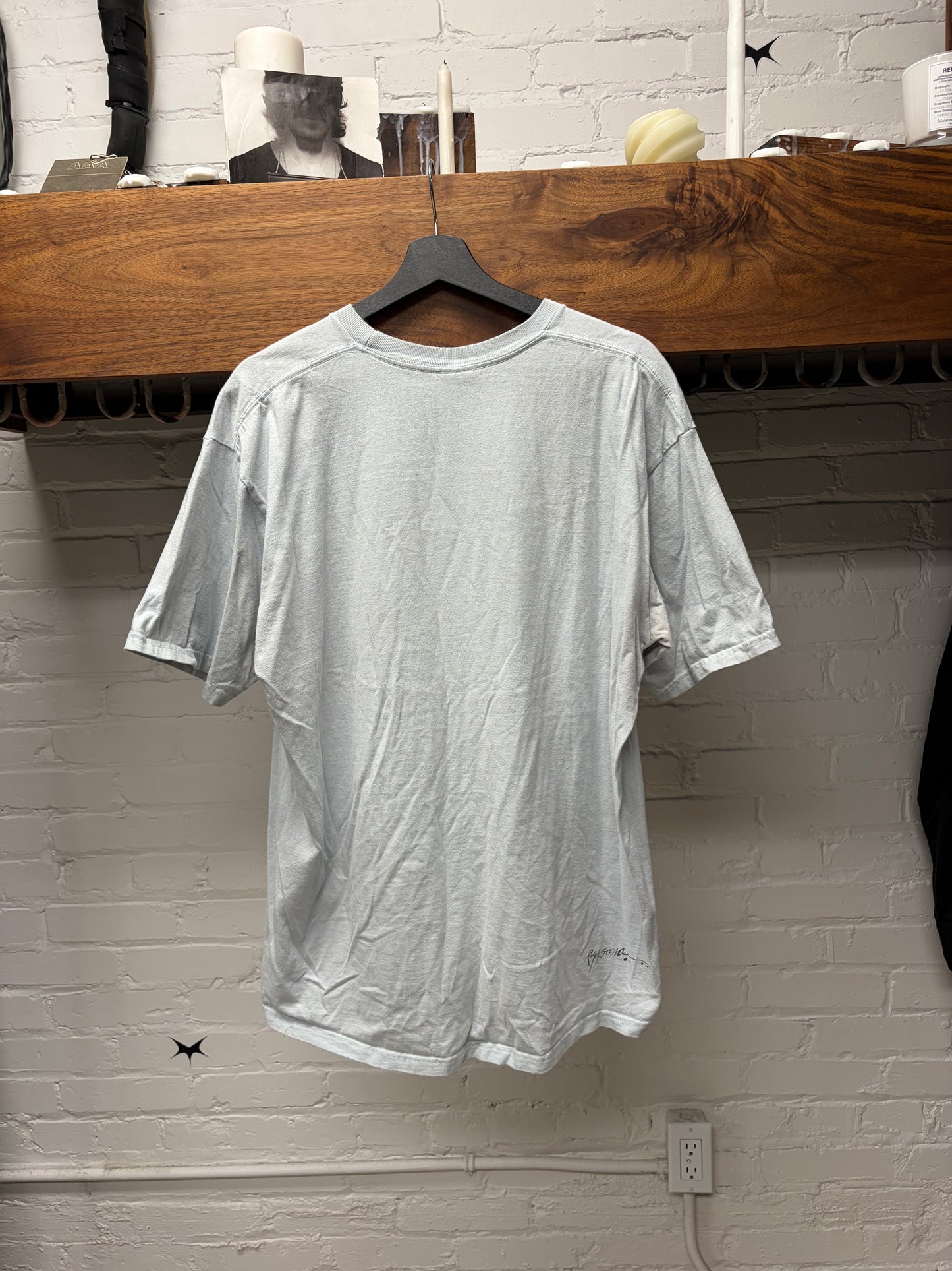 SS2022 Supreme x Ralph Steadman Pale Blue ‘Bloody’ Box Logo T-Shirt