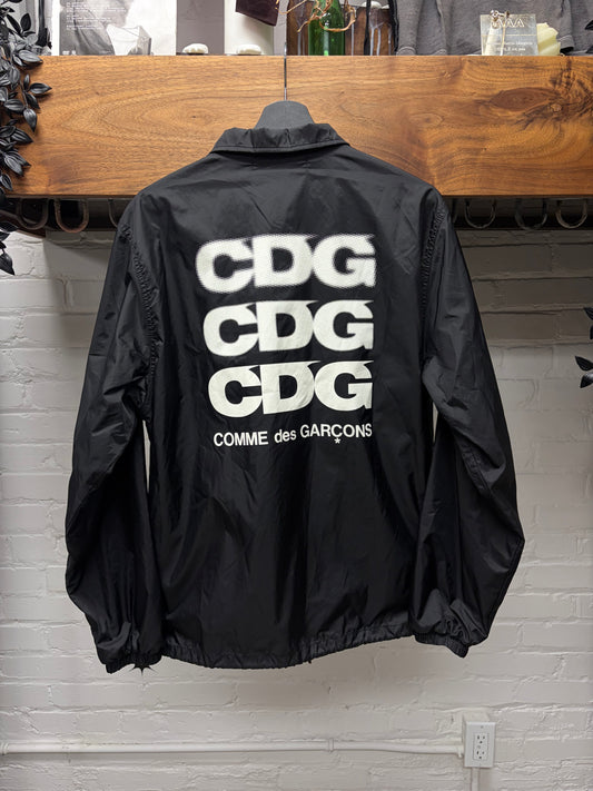 2016 Comme Des Garçons x Good Design Shop ‘CDG Logo’ Black Coaches Jacket