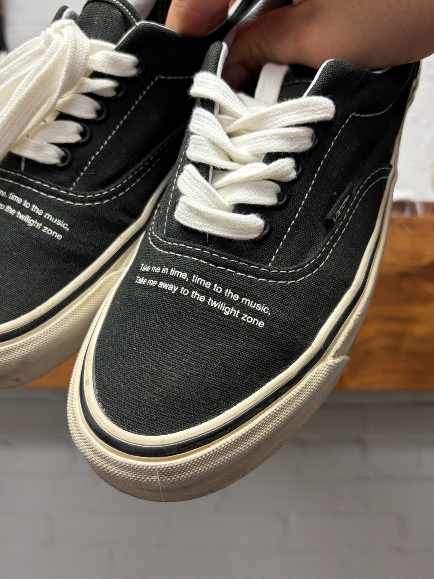 Undercover x Vans Vault ‘Era LX’ Black Low Top Sneakers