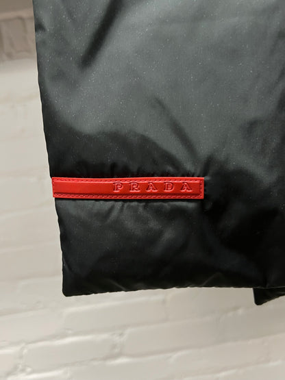 2000s Prada Sport Down Fill Padded Scarf