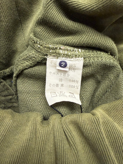 Kapital Sun Faded Green ‘Sailor’ Drawstring Cargo Pants