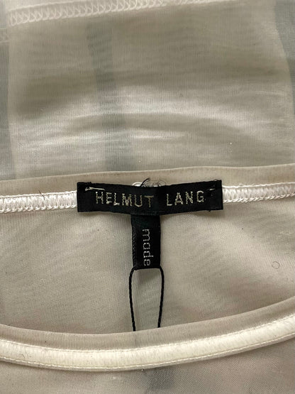 00s Helmut Lang Sheer Transparent Mesh T-Shirt