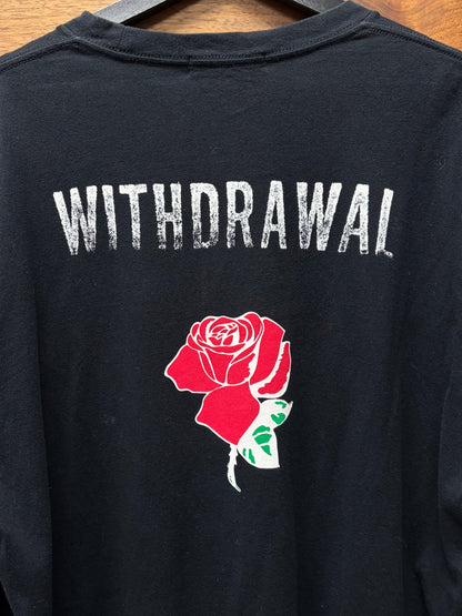 Undercover ‘Withdrawl’ Thorned Rose Black Long Sleeve Shirt