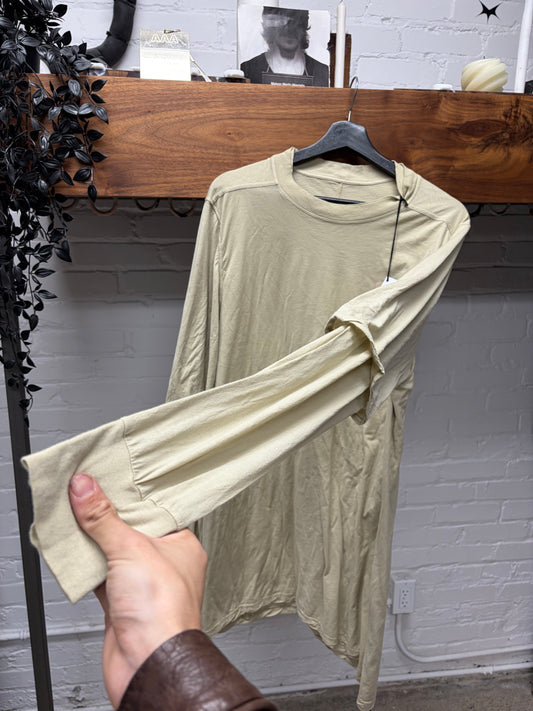 Rick Owens DRKSHDW ‘Hustler’ Pearl Layered Long Sleeve Shirt