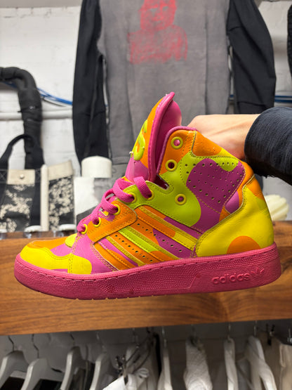 Jeremy Scott x Adidas ‘Instinct’ High Top Sneakers