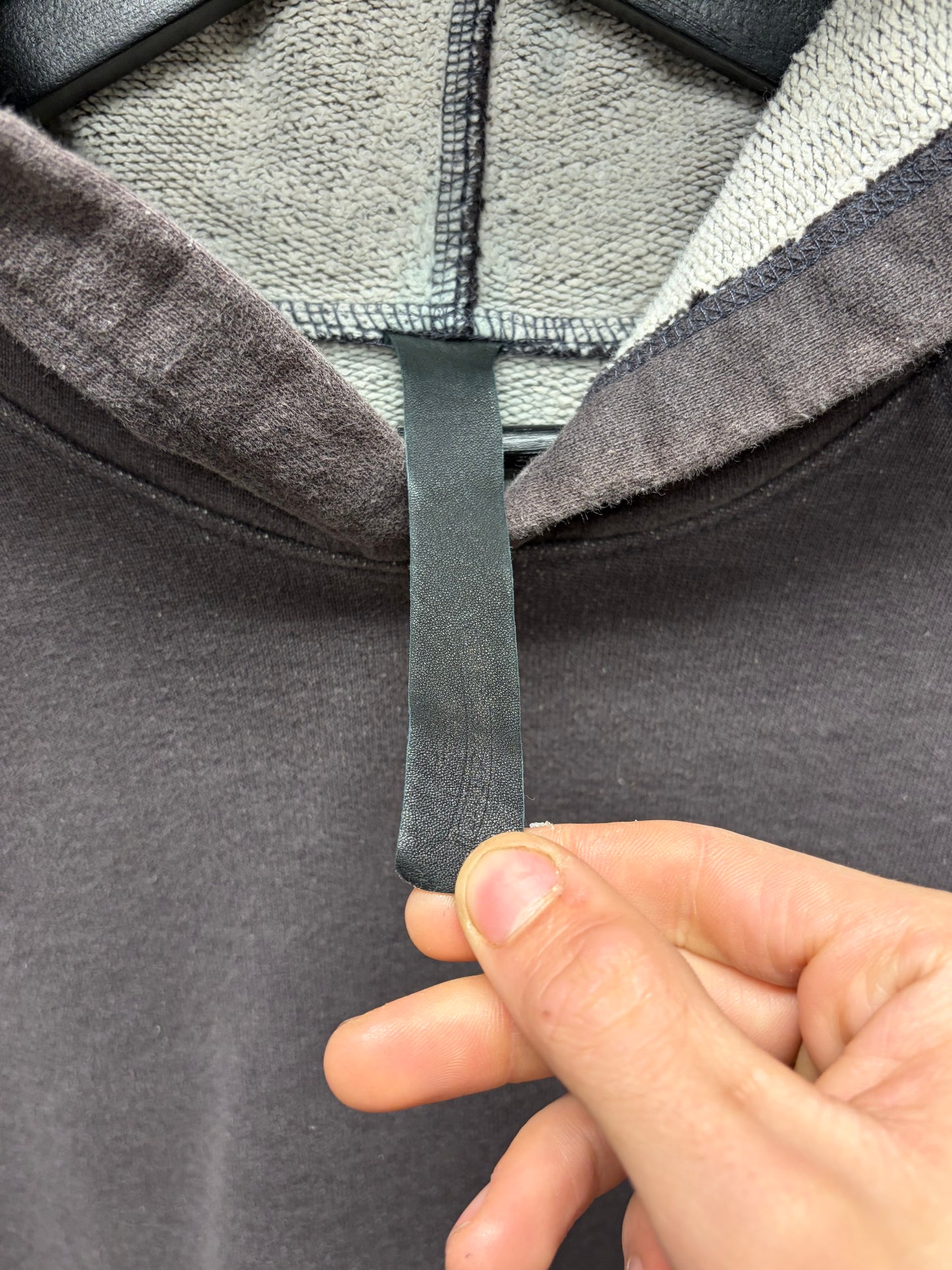 Chrome Hearts ‘Y-Not’ Embroidered Logo Grey Pullover Hoodie