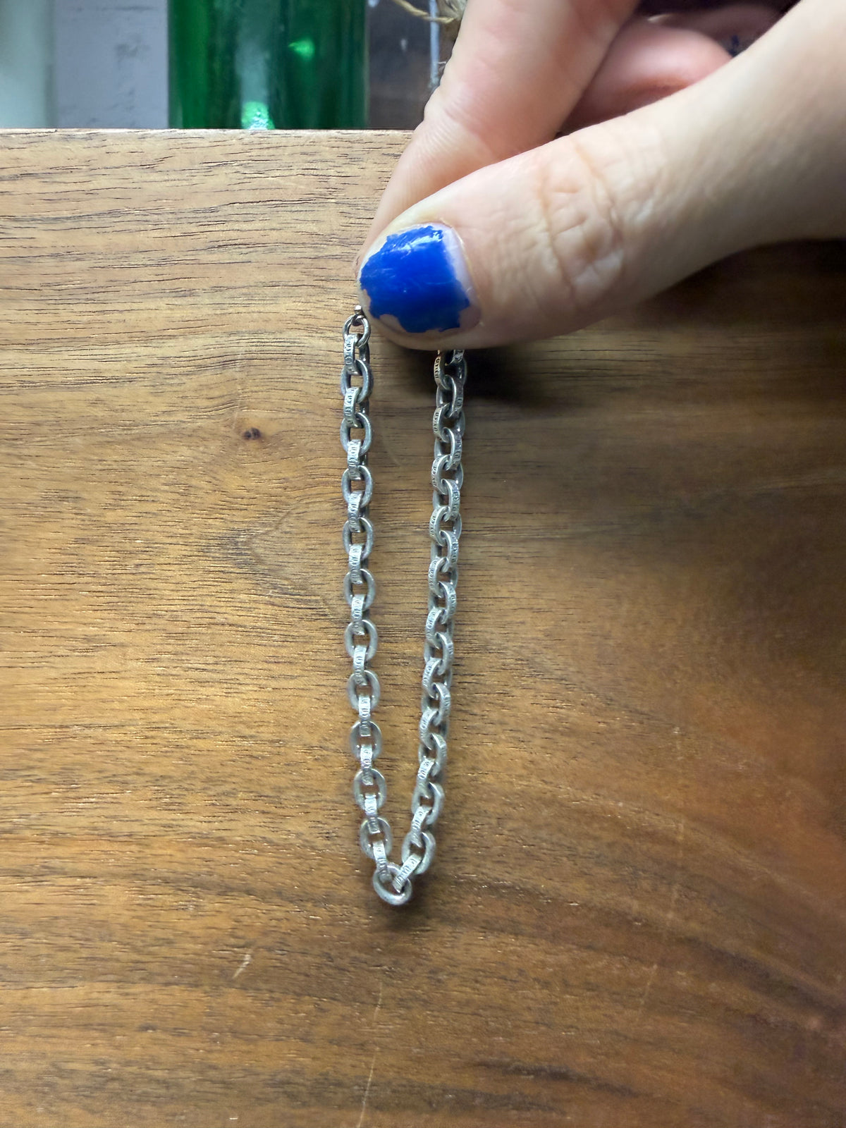 Chrome Hearts ‘Paper Chain’ .925 Silver Bracelet