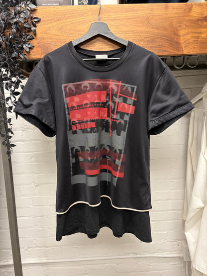 Dior Homme Double Layered Mesh T-Shirt