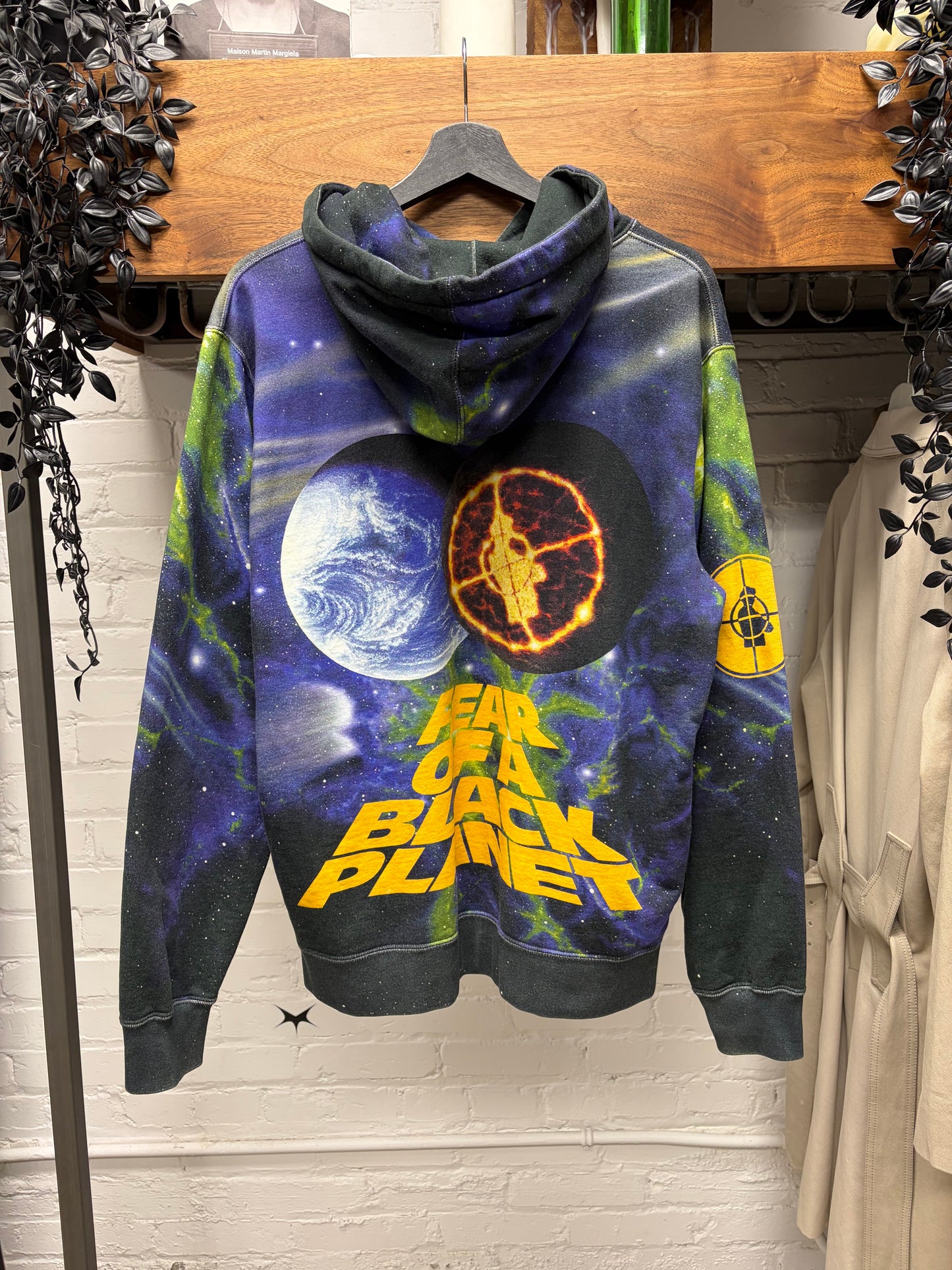 SS2018 Supreme x Undercover x Public Enemy ‘Fear of a Black Planet’ Full Print Graphic Hoodie