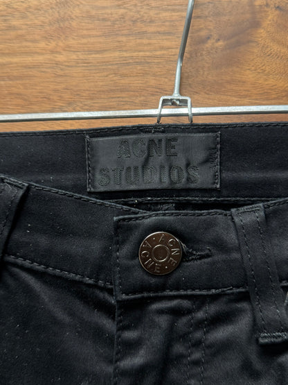 Acne Studios ‘Max Satin Black’ Skinny Denim