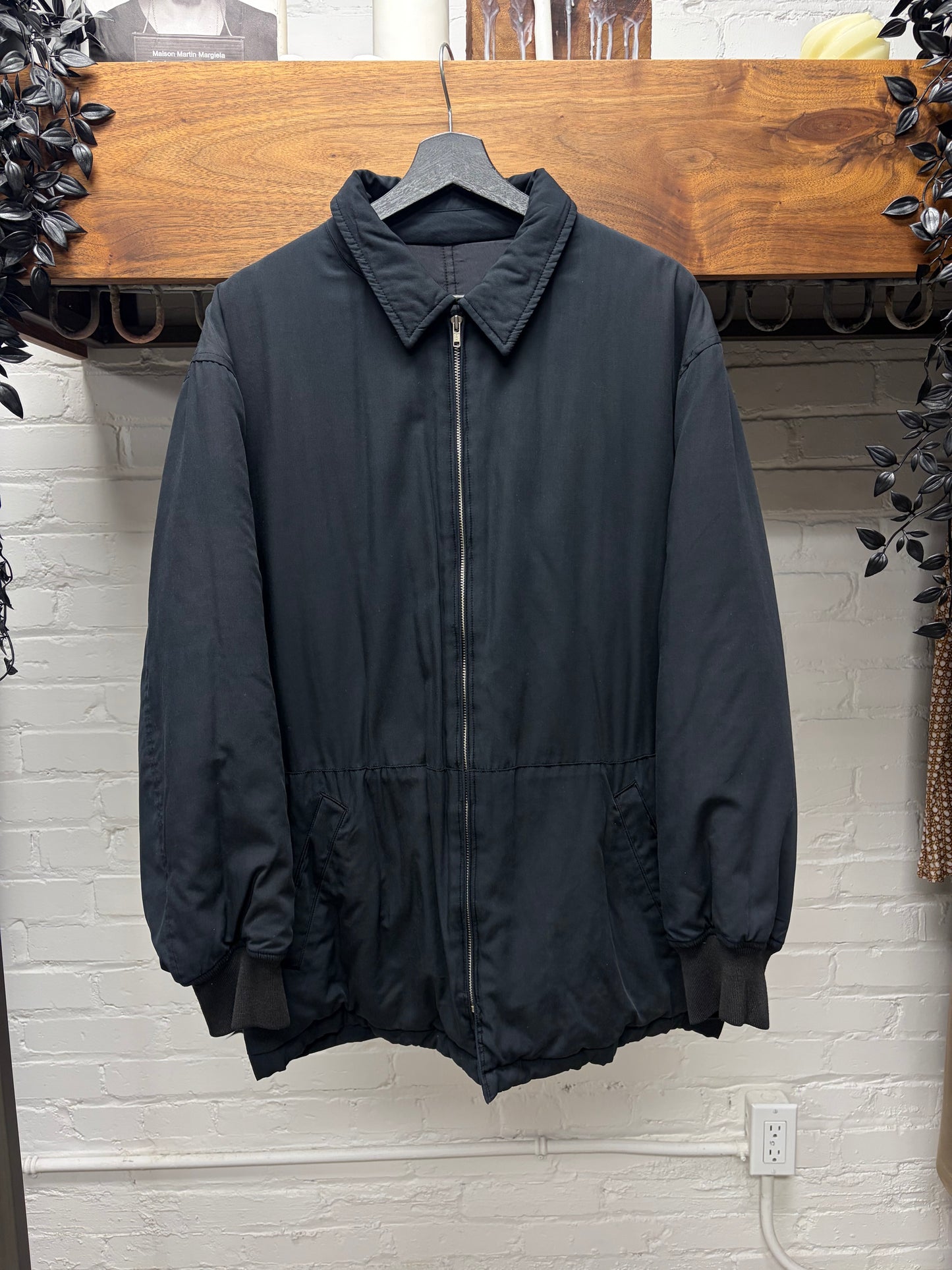 90s Vintage Comme Des Garçons Homme Padded Zip-Up Work Jacket
