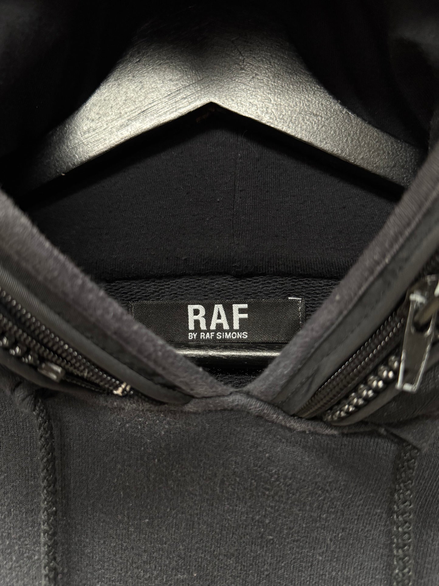 AW2006 RAF by Raf Simons ‘Alien Hood’ Multi-Zip Pullover Hoodie