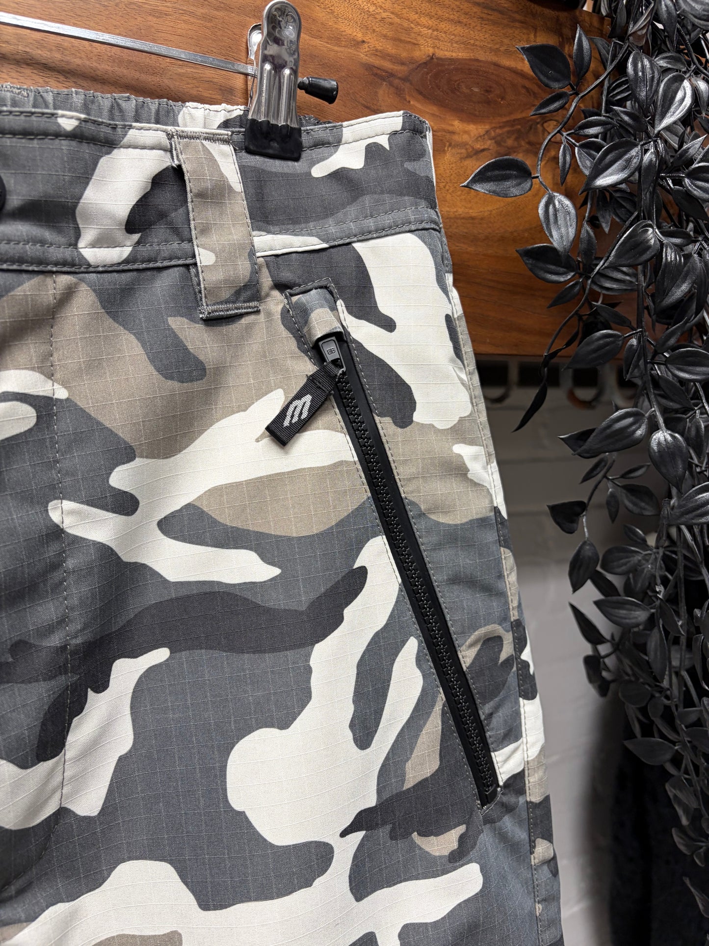 AW2024 Balenciaga ‘Skiwear’ Ripstop Snow Camo Pants