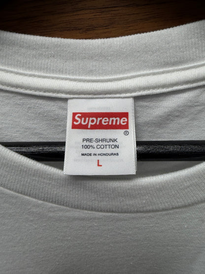 SS2026 Supreme ‘Arabic’ White Box Logo T-Shirt