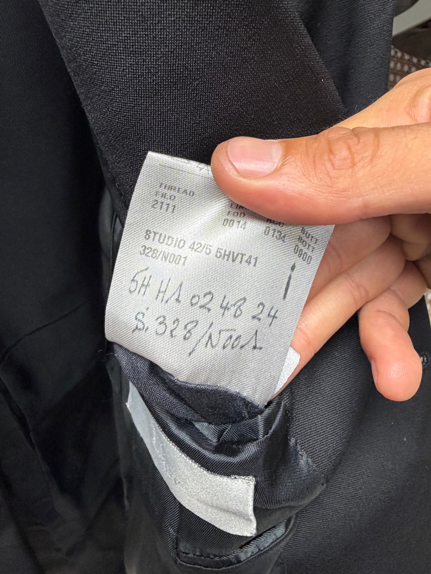 SAMPLE AW2005 Dior Homme ‘Victim of The Crime’ Blazer