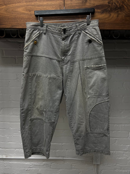 Undercover Reconstructed 3/4 Length Denim