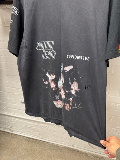 2022 Balenciaga ‘Speedhunters’ Upside Down Rebuild T-Shirt