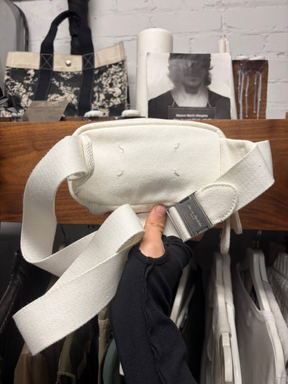 SS2020 Maison Margiela White Canvas Side Bag