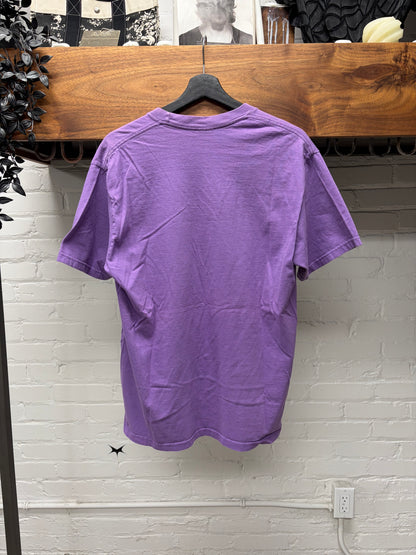 SS2021 Supreme x Dan Colen ‘Fuck’ Candle Purple Graphic T-Shirt