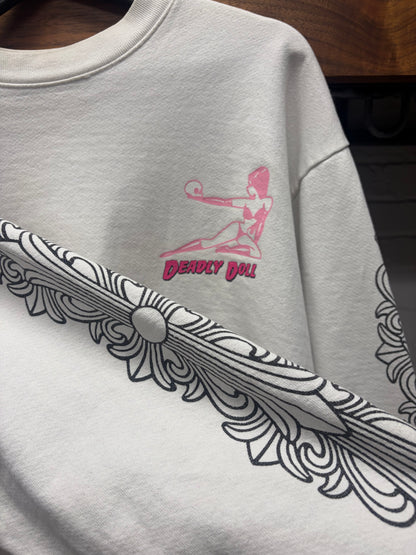 Chrome Hearts x Deadly Dolls ‘Cry on Me’ Crewneck Sweatshirt