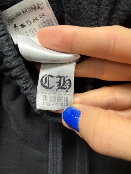 Chrome Hearts ‘Fuck You’ Black Horseshoe Logo Sweatpants