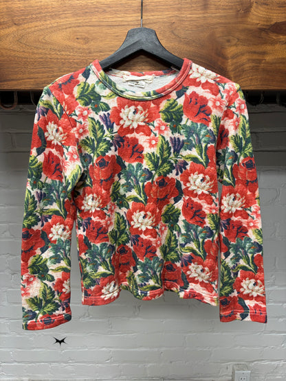 2016 Comme Des Garçons ‘Floral’ Full Print Tropic Sweatshirt