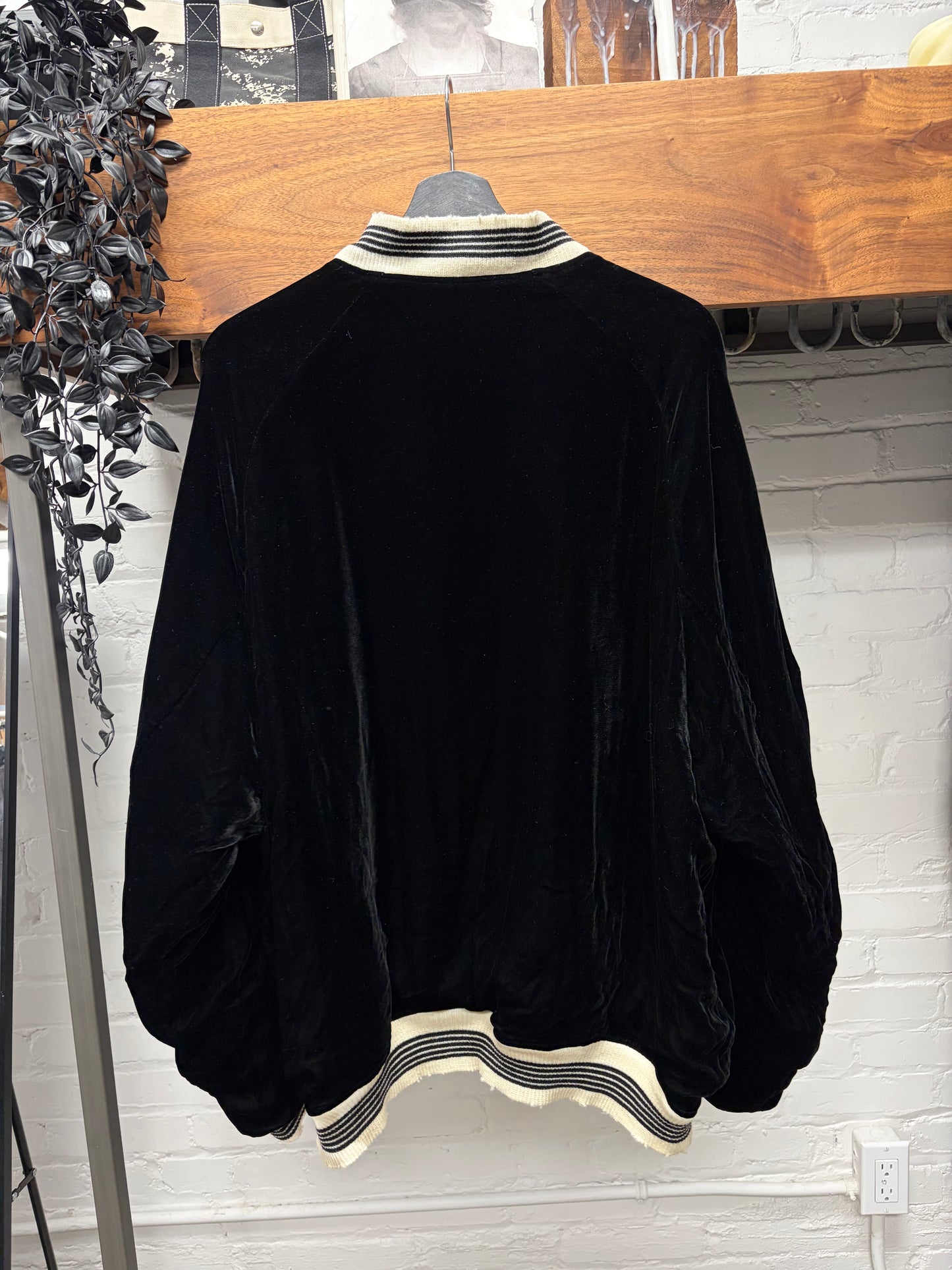 SSSTien Reversible Black/Cream Sukajan Jacket
