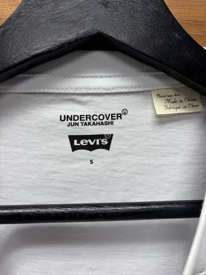 SS2025 Undercover x Levi’s ‘Giz Print’ White Long Sleeve Shirt