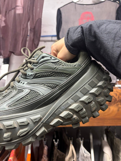 Balenciaga ‘Defender’ Military Green Low Top Sneakers