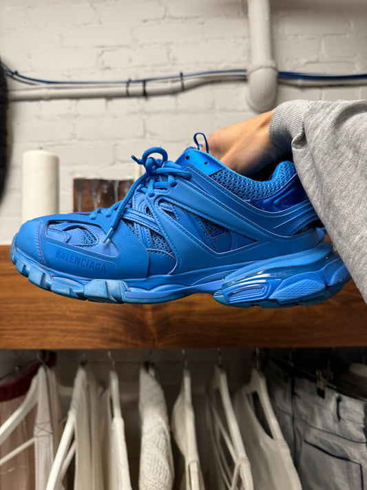 Balenciaga ‘Track 2.0’ Blue Low Top Trainers