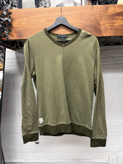 Stone Island ‘Shadow Project’ 3M Reflective Strip Long Sleeve Shirt
