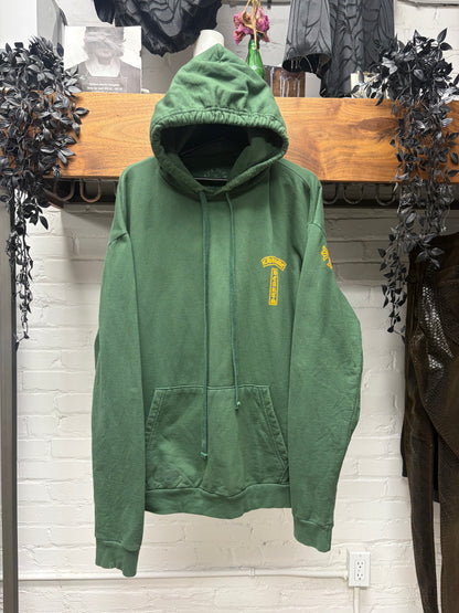 Chrome Hearts ‘T-Bar Logo’ Green/Yellow Pullover Hoodie